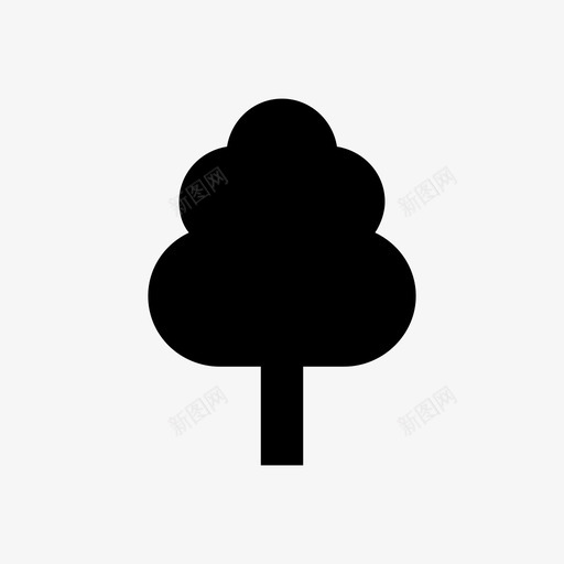 树国家森林国家公园图标svg_新图网 https://ixintu.com 国家公园 国家森林 图标v1字形集 户外 树 植物 氧气 纸张 自然