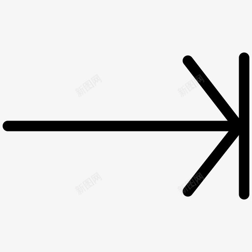 结束移动导航图标svg_新图网 https://ixintu.com 右 右箭头 导航 形状 步骤 用户界面 移动 符号 箭头 结束
