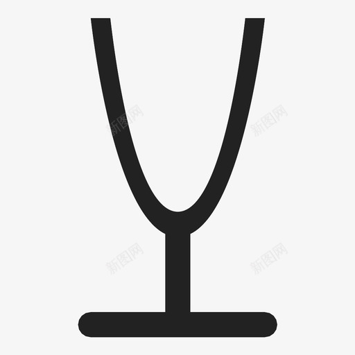玻璃杯饮料空的图标svg_新图网 https://ixintu.com 玻璃杯 空的 饮料