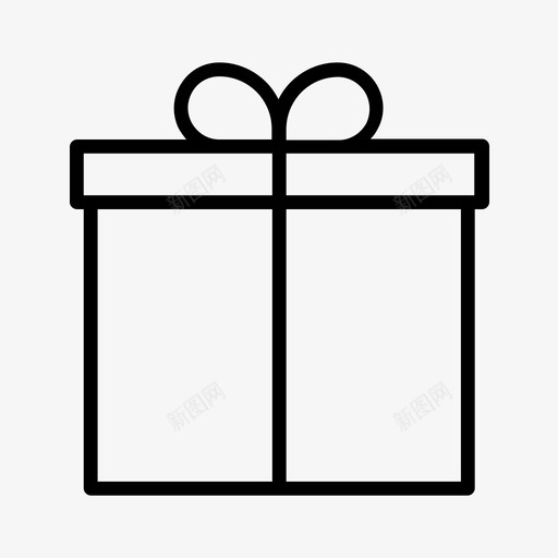 礼品圣诞节包装礼物图标svg_新图网 https://ixintu.com 包装礼物 圣诞节 新年 礼品 礼物 节日 节日庆祝