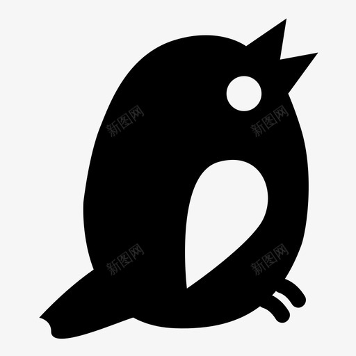 小鸟唱歌鸽子图标svg_新图网 https://ixintu.com 动物 可爱 唱歌 小鸟 小鸡 羽毛 饥饿 鸟嘴 鸽子