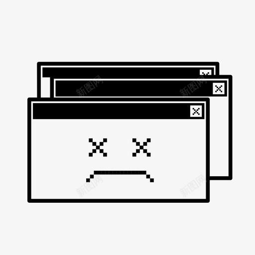 y2k错误oops我删除了internet弹出窗口图标svg_新图网 https://ixintu.com oops我删除了internet web浏览器 web窗口 y2k错误 屏幕 帮助 弹出窗口 病毒 网页