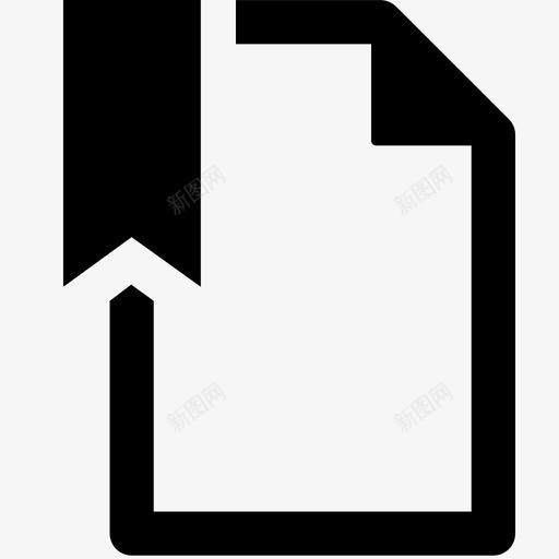 书签证书收藏夹图标svg_新图网 https://ixintu.com 书签 已保存 收藏夹 证书