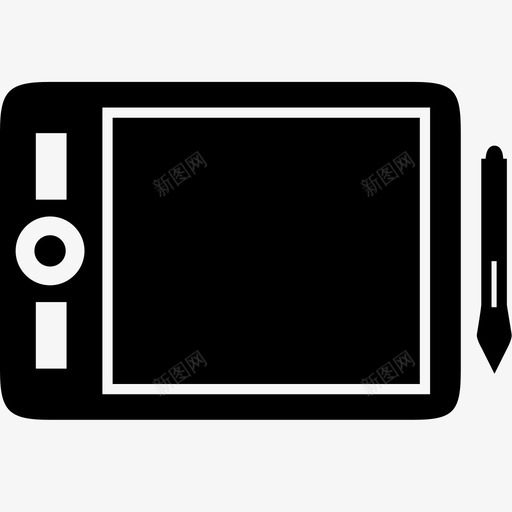 平板电脑wacom技术图标svg_新图网 https://ixintu.com wacom 平板电脑 平面设计 技术 电子 笔式平板电脑 绘图 网页设计