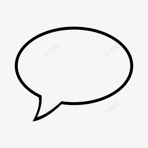 语音泡泡交谈交流图标svg_新图网 https://ixintu.com 交流 交谈 聊天 评论 语音泡泡