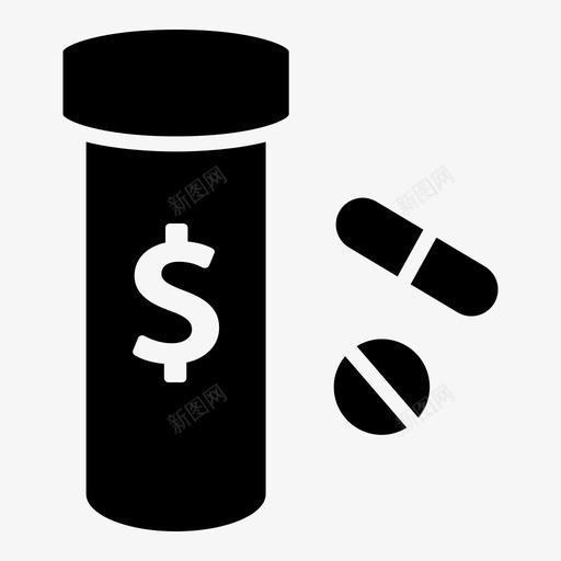 毒贩毒品摇头丸图标svg_新图网 https://ixintu.com 处方 摇头丸 毒品 毒贩 看护人 药丸 药房 非法药物