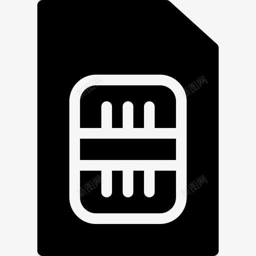 sim卡机械工手机图标svg_新图网 https://ixintu.com sim卡 塑料 实心图标 形状 手机 手机simcard 智能手机 机械工 标牌 硬件实心