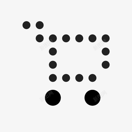 购物车零售点图标svg_新图网 https://ixintu.com 商店 按钮 添加到购物车 点 购买 购物车 零售