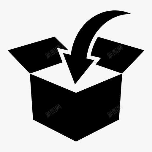 打包归档装箱图标svg_新图网 https://ixintu.com 归档 打包 装箱