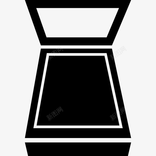 开封打印机工具和用具文具图标svg_新图网 https://ixintu.com 工具和用具 开封打印机 文具