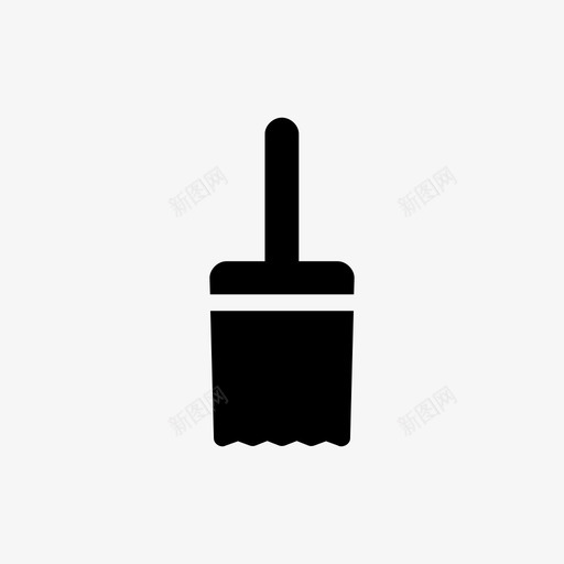 画笔艺术艺术用品图标svg_新图网 https://ixintu.com 油漆 画笔 绘画 艺术 艺术家 艺术用品