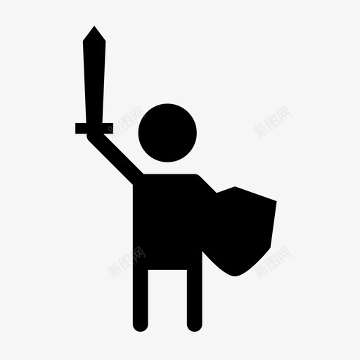 勇士战士图标svg_新图网 https://ixintu.com 勇士 勇士队logo 战士