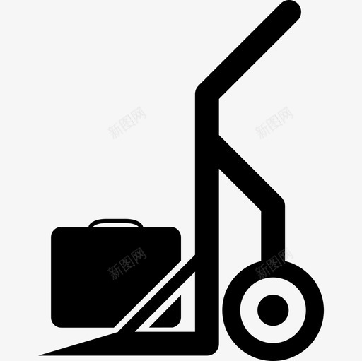 手推车运输金融和贸易图标svg_新图网 https://ixintu.com 手推车 运输 金融和贸易