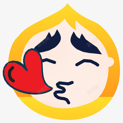 泡泡糖图标svg_新图网 https://ixintu.com 泡泡糖