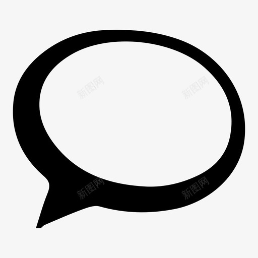 聊天支持语音泡泡图标svg_新图网 https://ixintu.com 即时消息 对话 帮助 支持 空白 聊天 聊天室 讨论 讲话 语音泡泡