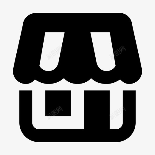 商店便利店市场图标svg_新图网 https://ixintu.com androidl图标包 便利店 商店 市场 迷你们 迷你商场 集市