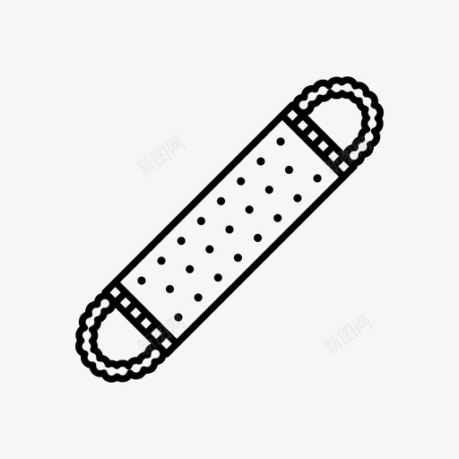 洗涤海绵卫生间用品卫生学图标svg_新图网 https://ixintu.com 卫生学 卫生间用品 洗涤海绵 浴室用品