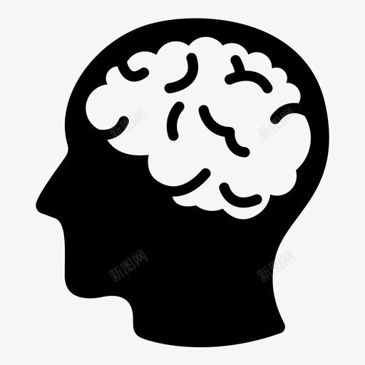 大脑思考者聪明图标svg_新图网 https://ixintu.com 人脑 大脑 头脑 思维 思考者 智慧 聪明