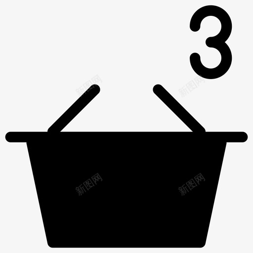 篮子商品购物和电子商务-稳定图标svg_新图网 https://ixintu.com 篮子商品 购物和电子商务-稳定