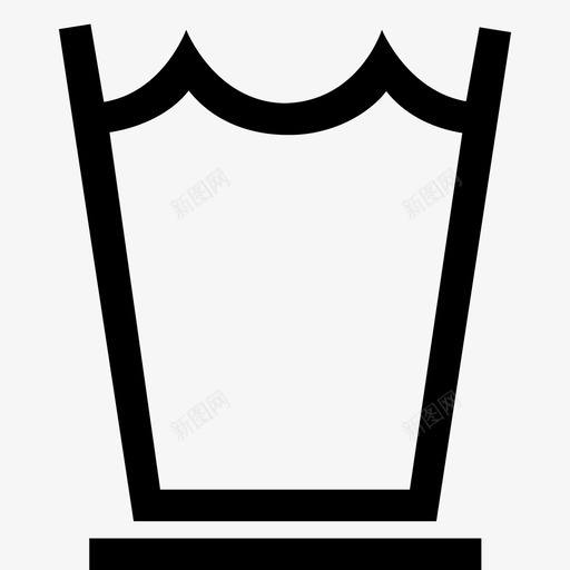 机洗恒压图标svg_新图网 https://ixintu.com 恒压 机洗