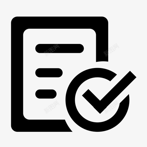 便笺已保存图标svg_新图网 https://ixintu.com 便笺已保存