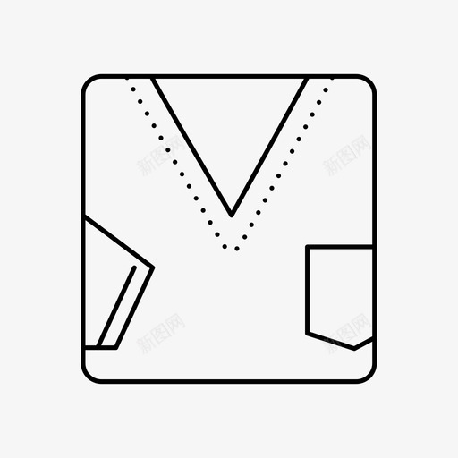 采购产品t恤户外服装套装图标svg_新图网 https://ixintu.com t恤 套头衫 套装 户外服装 毛衣 衣服 采购产品t恤