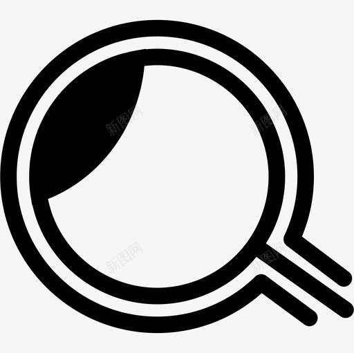 用放大镜工具工具和器具身体部位观察人体细节图标svg_新图网 https://ixintu.com 工具和器具 用放大镜工具 身体部位观察人体细节