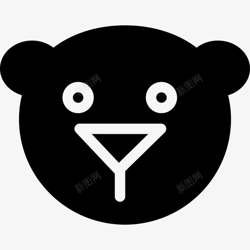 熊野生动物陆地图标svg_新图网 https://ixintu.com 丛林 哺乳动物 实心图标 形状 捕食者 森林 熊 野生动物 陆地 食肉动物 食肉动物-实心