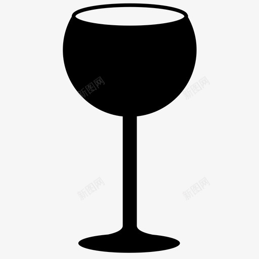 酒杯烈酒玻璃器皿图标svg_新图网 https://ixintu.com 烈酒 玻璃器皿 酒杯 酒类 饮料