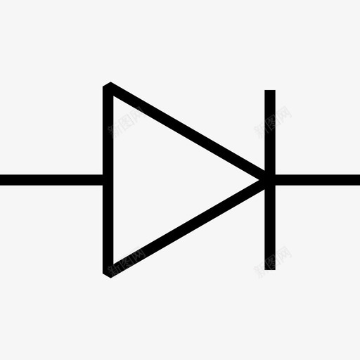 二极管技术半导体图标svg_新图网 https://ixintu.com 二极管 互联网物理 半导体 技术 方向 物理 电子元件 电路板 计算机物理 计算机芯片