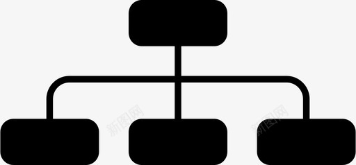 层次结构结构步骤图标svg_新图网 https://ixintu.com 关系 层次结构 模式 步骤 组织结构图 结构 过程 顺序