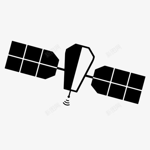 卫星发射器人造卫星图标svg_新图网 https://ixintu.com 人造卫星 侦察 信号 卫星 发射器 天文台 天钩 太阳系 宇宙飞船 轨道