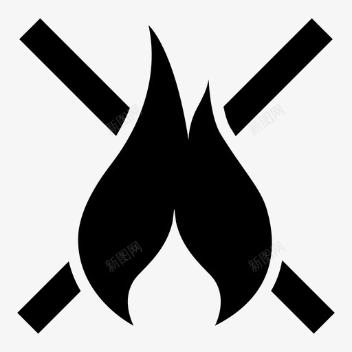 火灾安全印章图标svg_新图网 https://ixintu.com 令牌 信号 印章 安保 安全 标志 注释 火灾 符号 警告