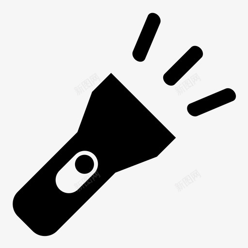 闪光灯闪光熄灯图标svg_新图网 https://ixintu.com 明亮 照明 熄灯 营地灯 闪亮 闪光 闪光灯 露营