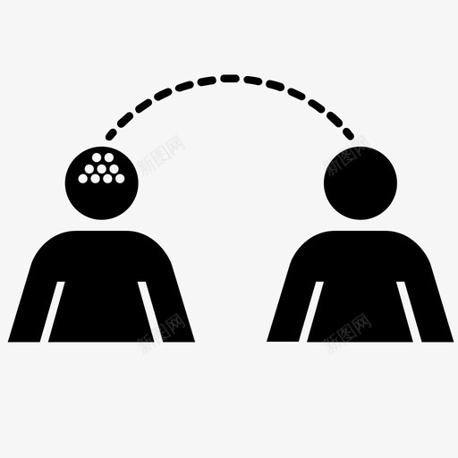 咨询传授传授知识图标svg_新图网 https://ixintu.com 传授 传授知识 启发 咨询 培训 学习 指导 教学 读心术