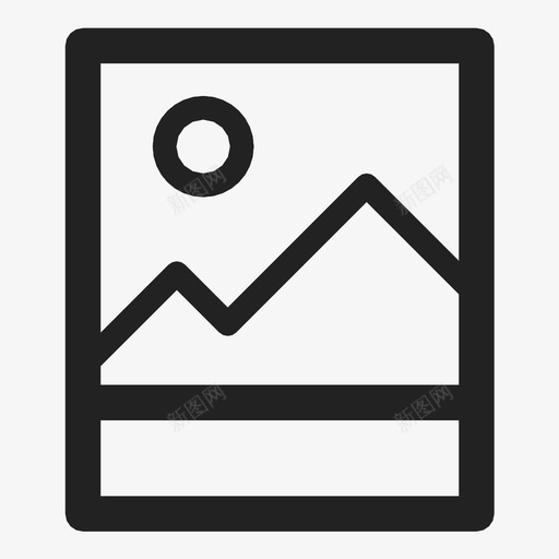 宝丽来画廊图标svg_新图网 https://ixintu.com 图片 宝丽来 照片 画廊