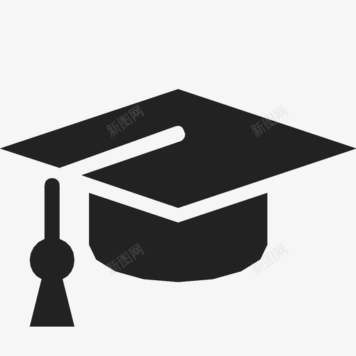 砂浆板成功学生图标svg_新图网 https://ixintu.com rica图标 地图 学生 帽子 成功 正方形 毕业帽 界面 砂浆板 简单