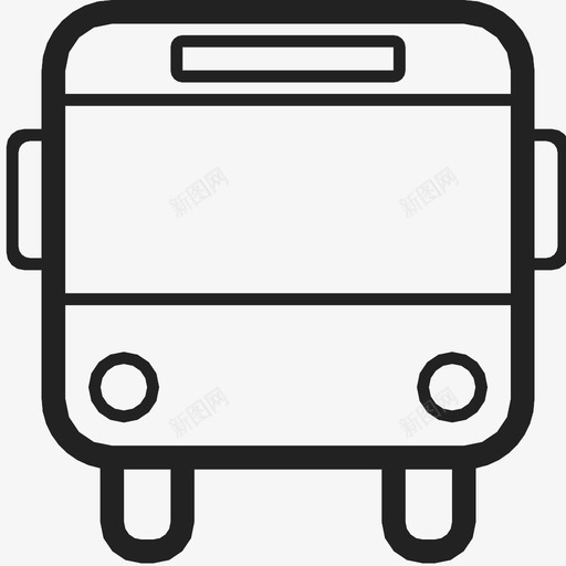 公共汽车旅游交通图标svg_新图网 https://ixintu.com 交通 公共交通 公共汽车 公路 四轮车 旅游