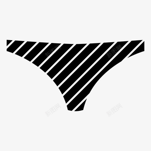 采购产品内衣比基尼底裤图标svg_新图网 https://ixintu.com 内衣 内裤 底裤 比基尼 泳衣 采购产品内衣