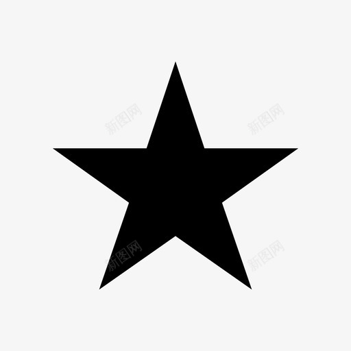 星星最佳最爱图标svg_新图网 https://ixintu.com 喜欢 图标v1字形集 外太空 星星 最佳 最爱