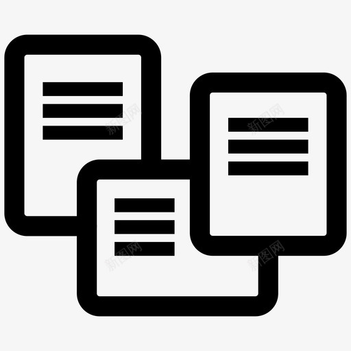 文件工作总结图标svg_新图网 https://ixintu.com 作业 信息 工作 总结 文件 简历 记录 论文 页面