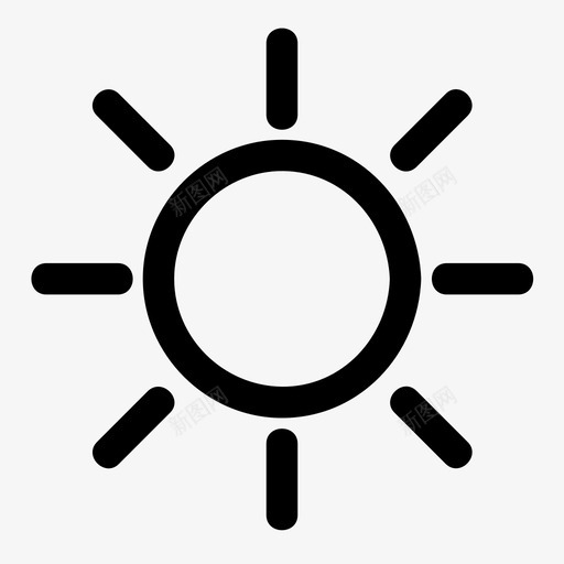 阳光户外自然图标svg_新图网 https://ixintu.com 冒险 出去 户外 探险 线路 自然 远足 野营 阳光