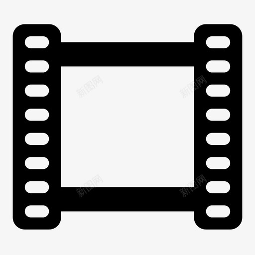 胶卷胶卷带电影图标svg_新图网 https://ixintu.com 底片 录像 摄影 电影 胶卷 胶卷带