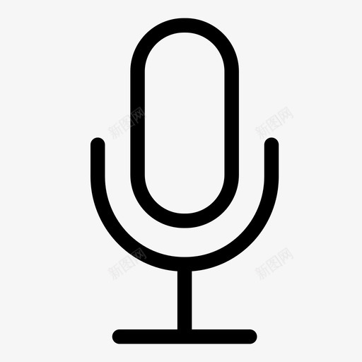 麦克风演讲扬声器图标svg_新图网 https://ixintu.com simplicicons siri 主持人 扬声器 播音员 收音机 演播室 演讲 麦克风
