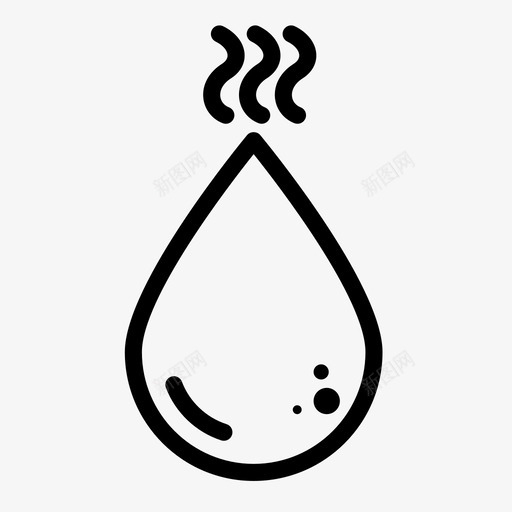 脏水不纯水臭水图标svg_新图网 https://ixintu.com 不纯水 水滴 脏水 臭水