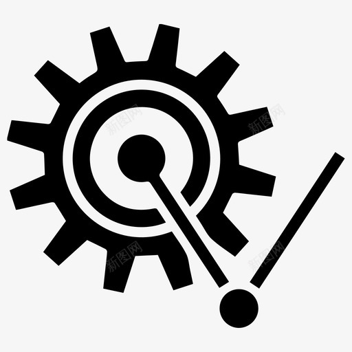 齿轮工程师机器图标svg_新图网 https://ixintu.com 工程师 机器 机构 机械 系统 设置 首选项 齿轮