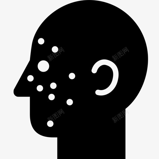 痤疮针头麻点图标svg_新图网 https://ixintu.com 卡通 疤痕 痤疮 皮疹 皮肤 皮脂溢 睾丸激素 红疹 针头 青少年 青春期 麻点
