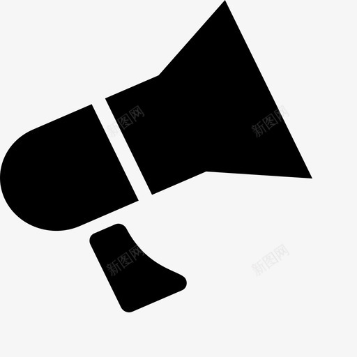 扩音器公告事件图标svg_新图网 https://ixintu.com 事件 公告 喊叫 大声 尖叫 扩音器 讲话