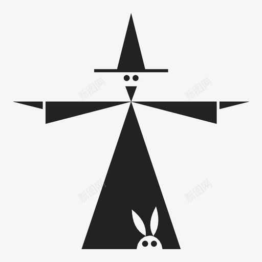 巫师魔术师法师图标svg_新图网 https://ixintu.com 先知 兔子 召唤者 咒语 小手 巫师 巫术 法师 神秘主义者 萨满 魔术师