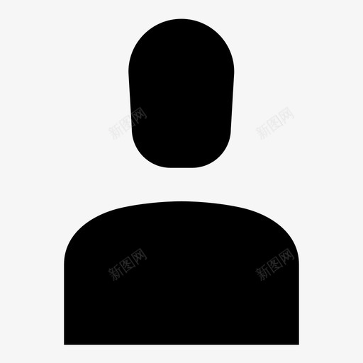 男性形象社交图标svg_新图网 https://ixintu.com 男性形象 社交